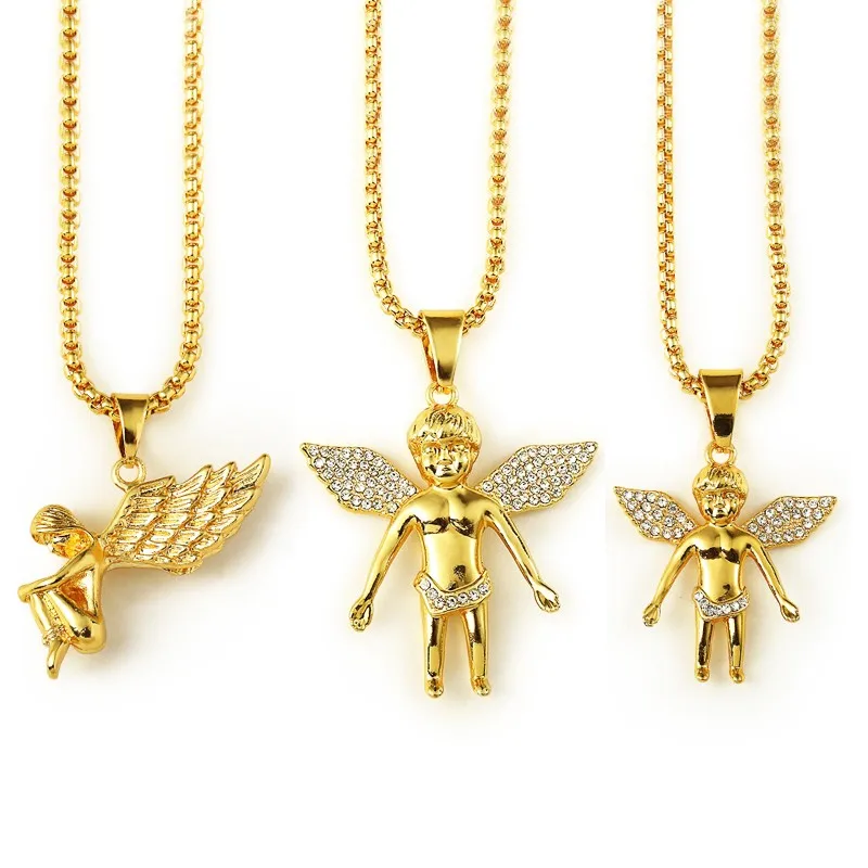 Girls Angels Wings Charms Pendant 