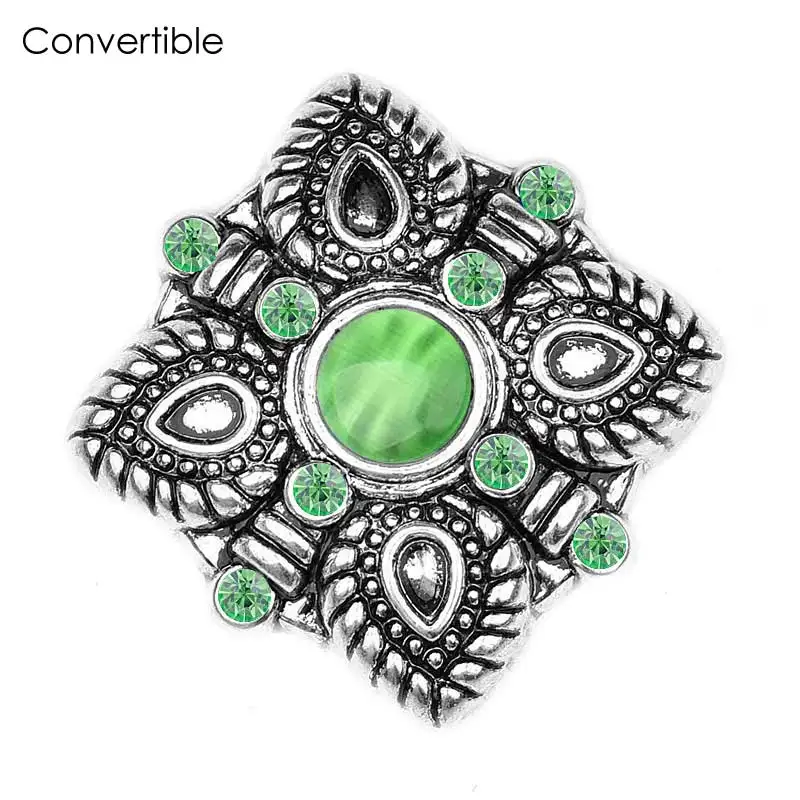 

Rivca inserts convertible magnetic brooch alloy antique Cameo Scarf Clip Vintage Muslim Brooch magnetic pin accessory brooch