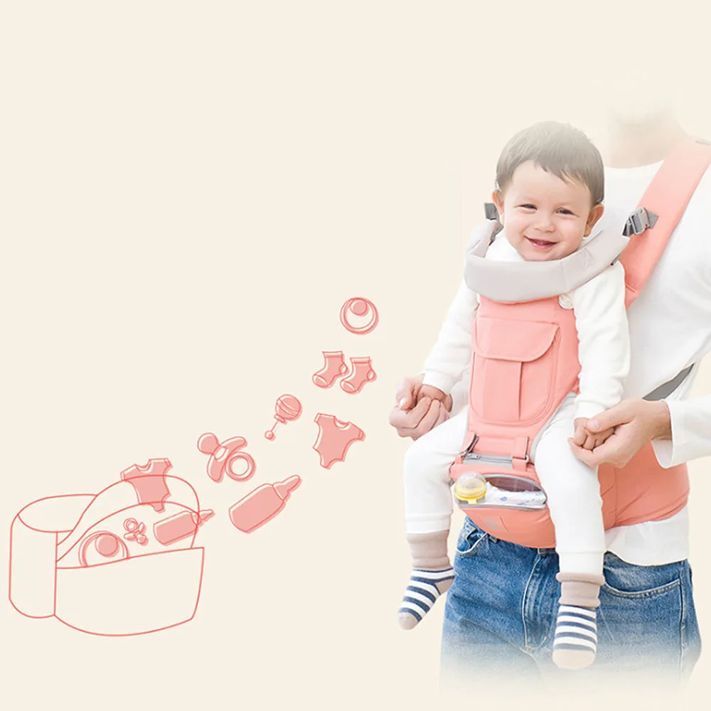 Эргорюкзак рюкзак Hipseat для новорожденных предотвращает o-типа ног слинг обертывание путешествия портативный многофункциональный кенгуру ремни