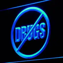 I966 без наркотиков Дисплей Предупреждение Бар Декор неоновый свет sign on/off Swtich 20+ Цвета 5 размеров