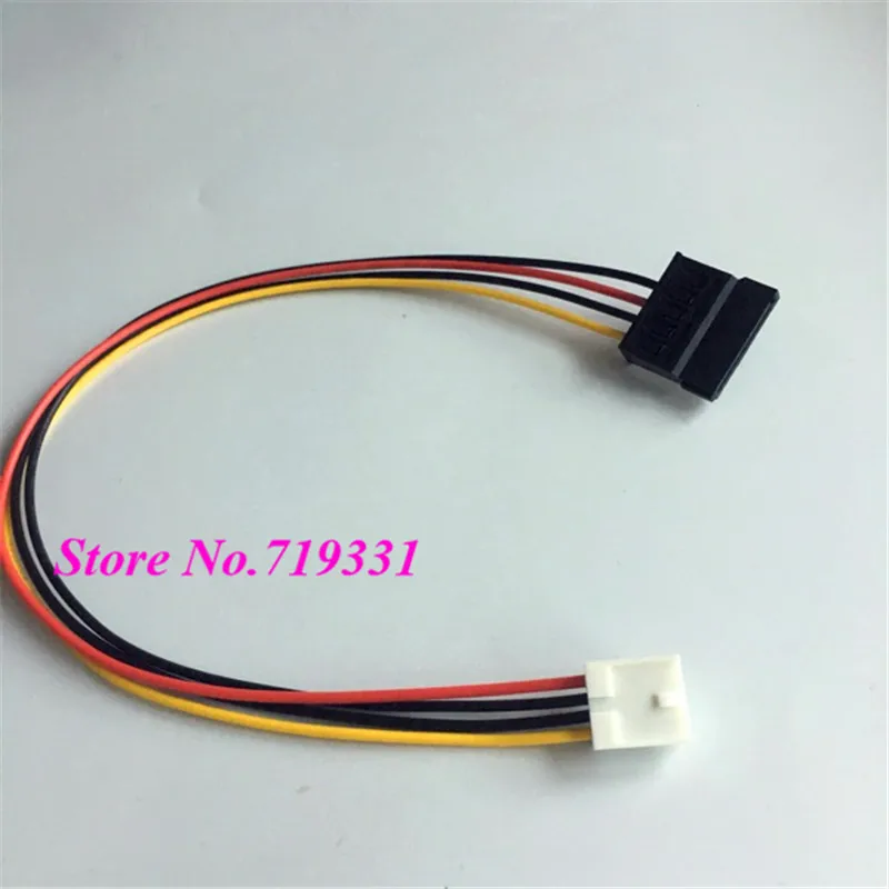 10pcs Sata Power Supply Cable 4pin 2.54mm Optical Connector Industrial