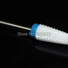 1 шт. керамический сверло для ногтей Маникюр Педикюр Дрель электрическая машина для левшей ногтей файловый салон для ног мозоли полировальные инструменты