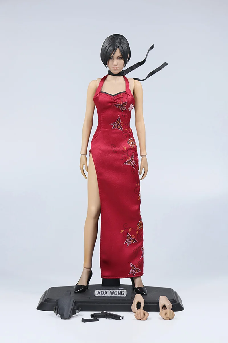 

1/6 Scale Resident Evil 4 Ada Wong 12" Action figure Colletible Model Toy Body Head Clothesand Accessories