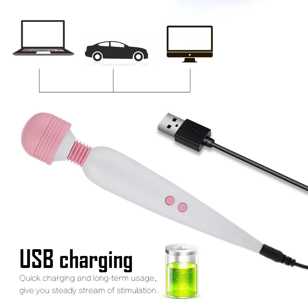 Вибратор силиконовый для стимуляции клитора и точки G с зарядкой от USB|Вибраторы| |