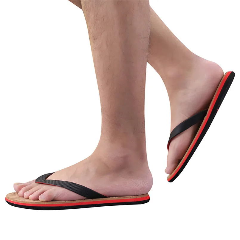 

Men's Fashion And Leisure Wear Non-slip Beach Shoes And Slippers Shoes Mans footwear terlik kapcie Slides 40jy12