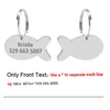 Custom Safety Cat Collar Personalized Cute Kitten Puppy Collars with Bell Name Tag Nylon Print Pet Cats Necklace Accessories 5