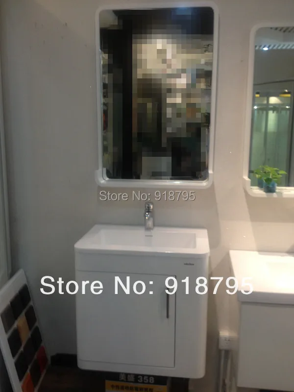 

600mm Solid Wood Bathroom Vanity Ceramic Washbasin Furniture Cabinet 2092