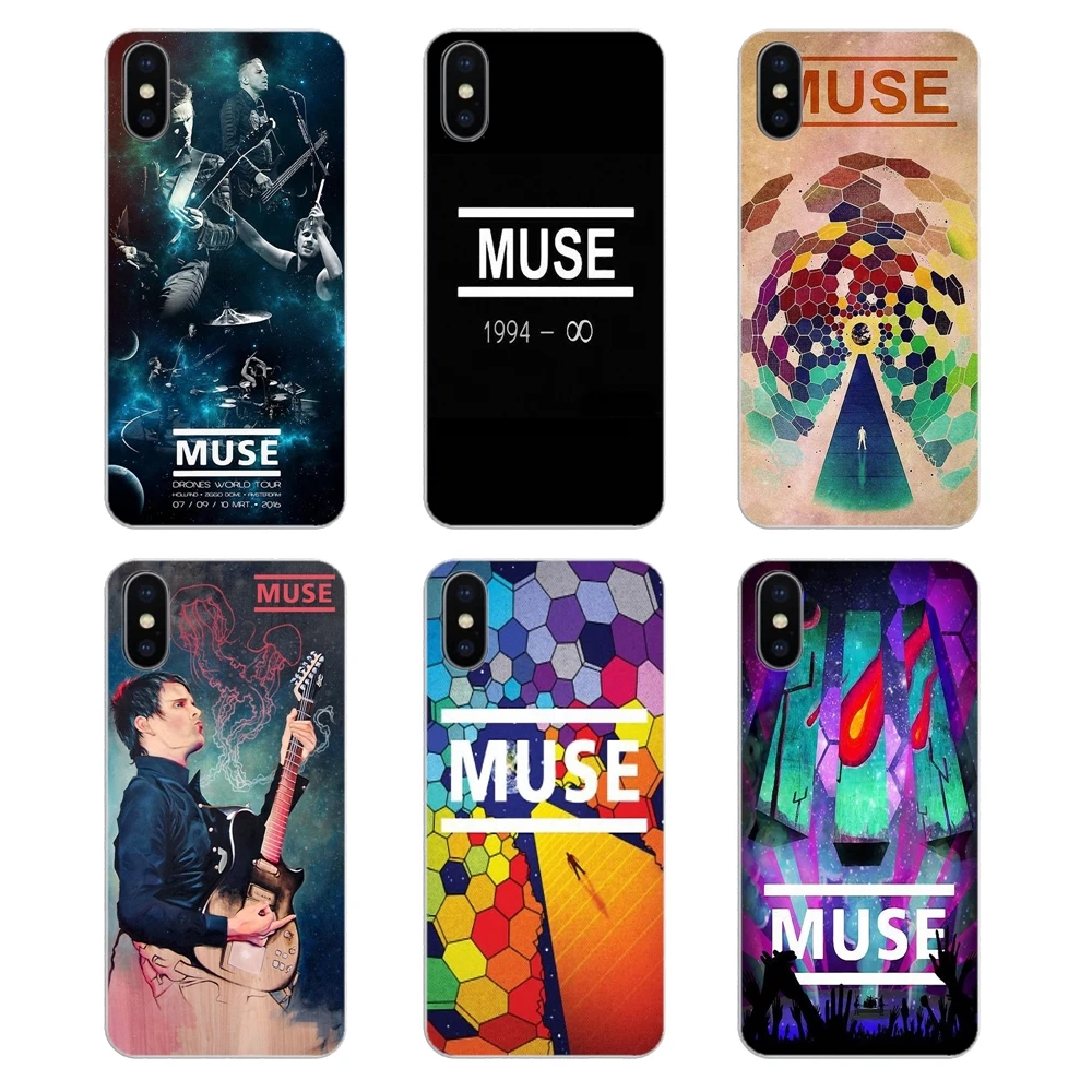 Прозрачные мягкие чехлы для Motorola Moto X4 E4 E5 G5 G5S G6 Z Z3 G3 C Play Plus Muse British rock band poster |