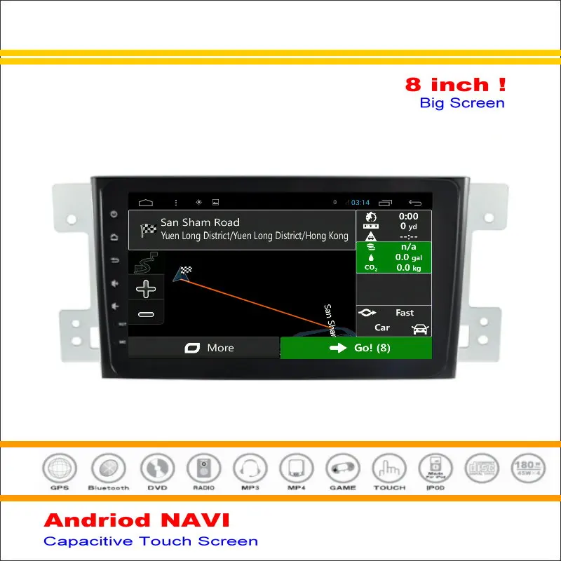Car Android GPS Navigation For Suzuki Vitara Grand Vitara Nomade 2007 2016 Car Radio Stereo Audio