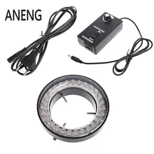 ANENG 60 светодиодный регулируемый кольцевой осветитель лампа для Стерео Зум микроскопа