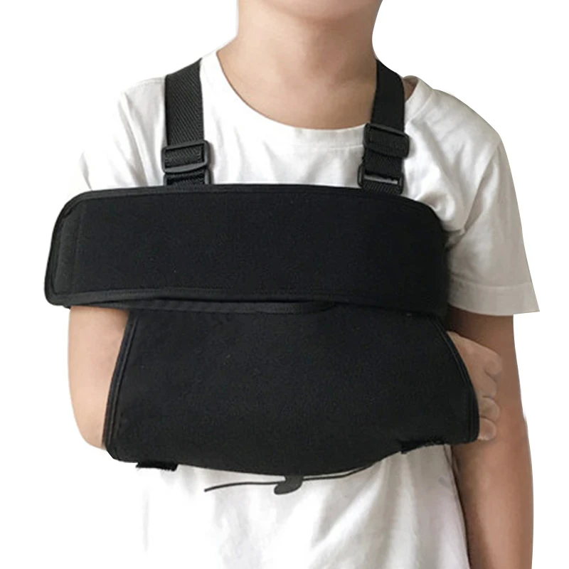 

1 pcs Breathable Pediatric Immobilizing Arm Sling Adjustable Soft Shoulder Strap For Kids