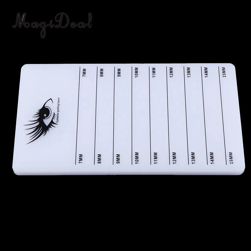 Acrylic False Lashes Glue Pallet Eyelash Extension Stand Holder Board Plate