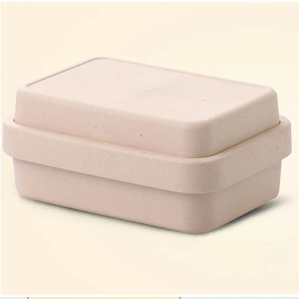 

Bamboo crispy Lunch Box Rectangular double-decker Nordic Rice health and beauty personal care products