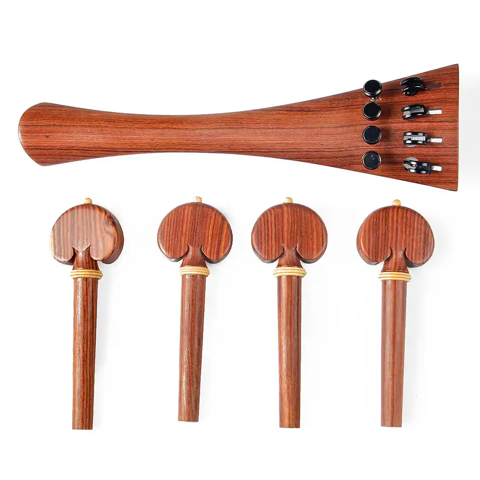 Cello Tailpiece Aluminum Alloy Tailpiece with Adjustable Tailgut for 3//4 4//4 Cello String Instruments Parts