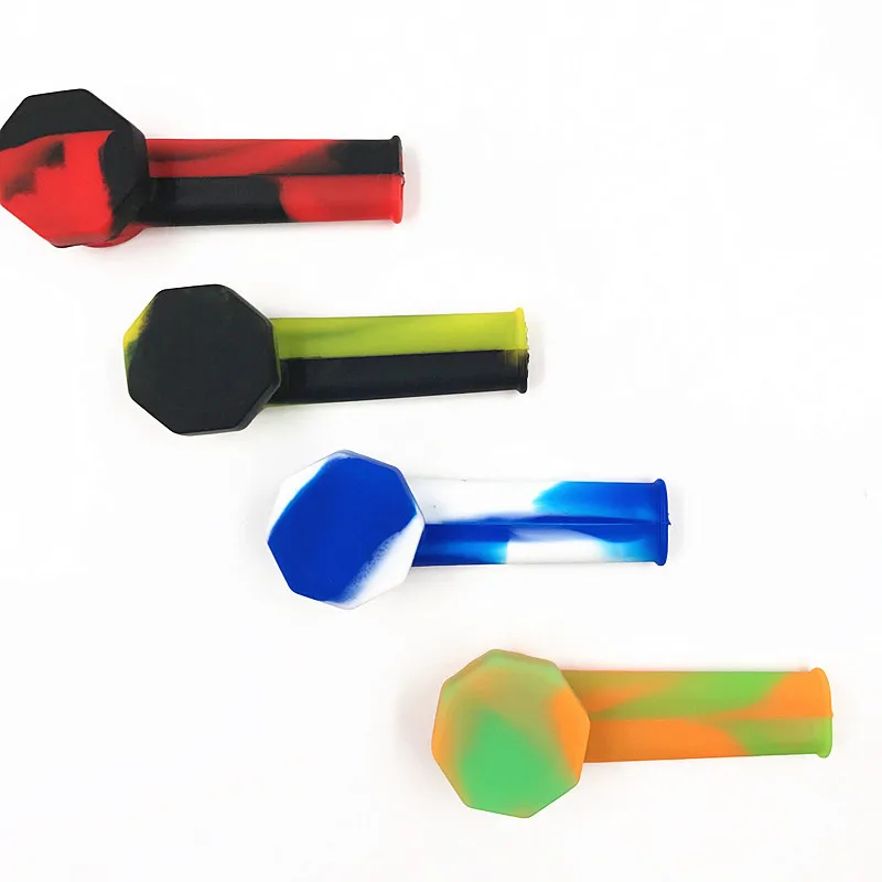 New 8.5cm Silicone Material Pipes For Smoking Weed Easy To Carry