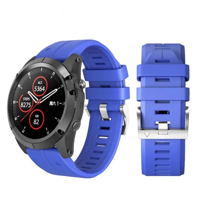 Silicone Wristband Replacement Quick Release Strap Accessories for Garmin fenix 5/5 Plus/935/S60 8899