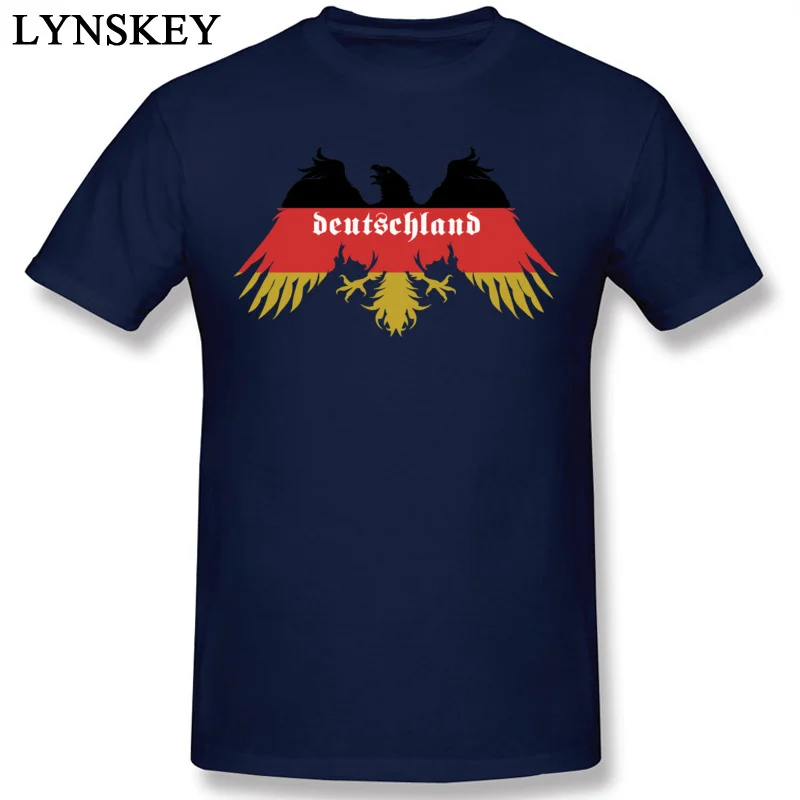 Designer Design Tops T Shirt for Men 100% Cotton Fabric Summer Fall Crewneck T-shirts Casual Sweatshirts Deutschland Flag Colors of Germany navy ablue