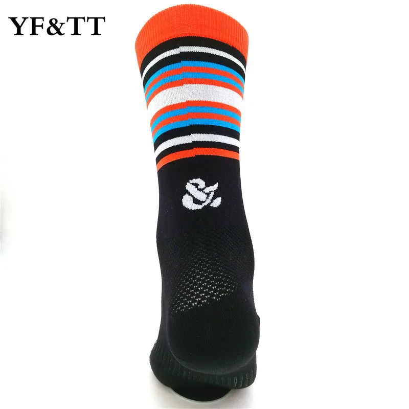 Мужские велосипедные носки для верховой езды спортивные беговые износостойкие дышащие носки велосипедные высокоэластичные носки для занятий Баскетболом, футболом