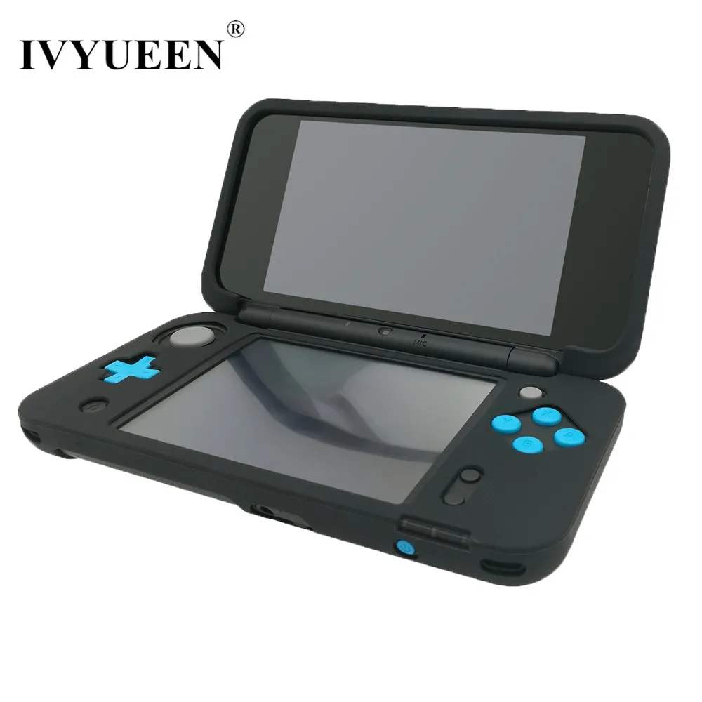 IVYUEEN Противоскользящий силиконовый чехол Защитный для нового 2DSXL LL (2017) консоль