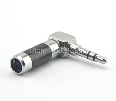 5pcs lot DIY Audio Connector For Cable 3 5mm headphone Male 3 pole Speaker Audio cable Connector Adapter