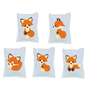 

Fox Theme Small Pillow Supplies Birthday Party Supplies Decoration Supplies Upholstery Children's Room Decoration