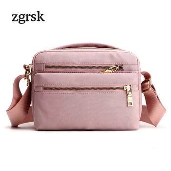 

Messenger Bags Korean Style Satchel Zipper Solid None Oxford Leather Shopping Bag Tote Bags For Women Brown Business Bag EZ58