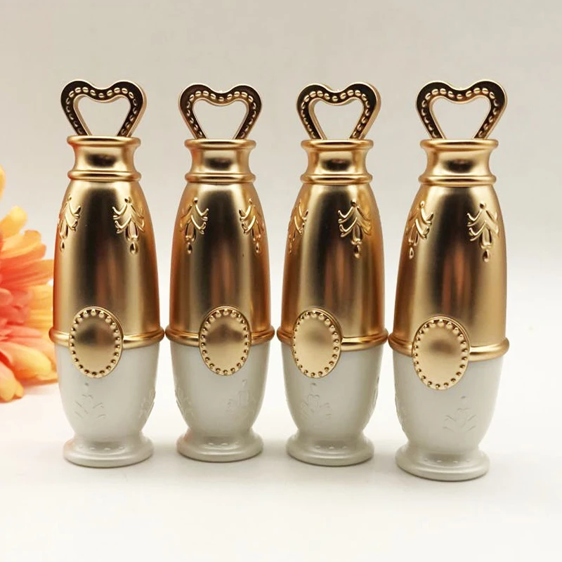 

Crown Palace Matte Gold White Empty Lipstick Tubes Maquiagem Cosmetic Containers Lips Balm Gloss Case Bottles for Women 200pcs