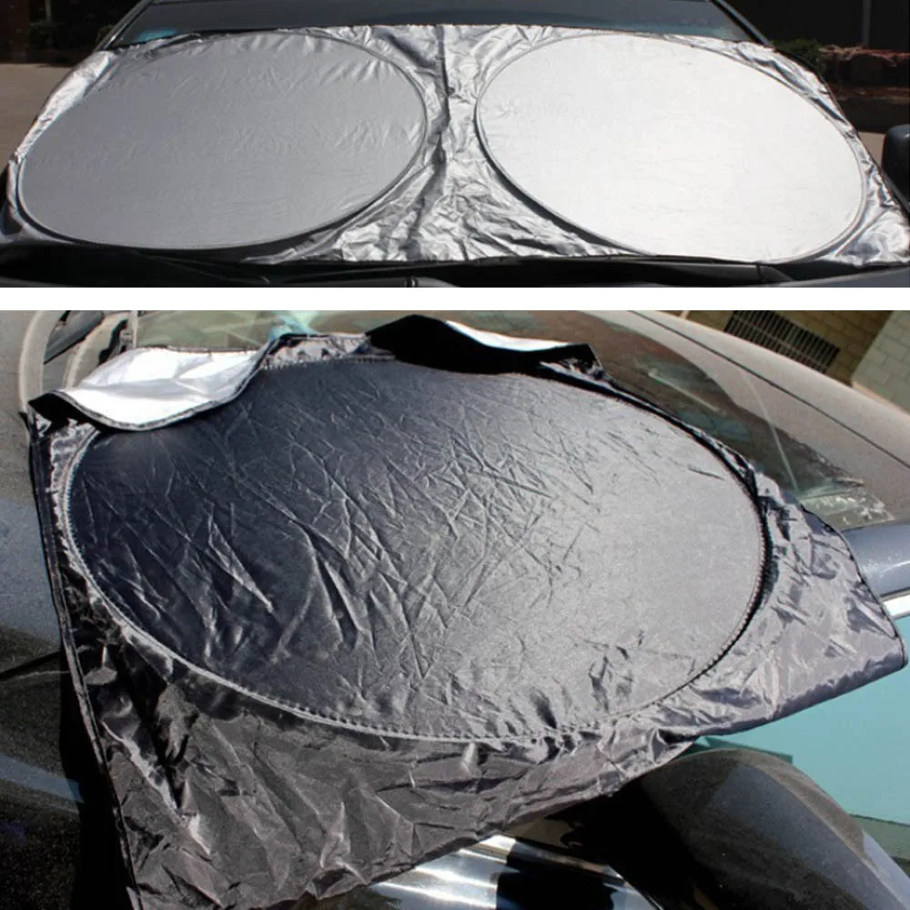 

Foldable Car Windshield Sunshade Sun Shade Windshield Front Rear Window Film Visor Cover UV Protection Reflector Car-styling Protector