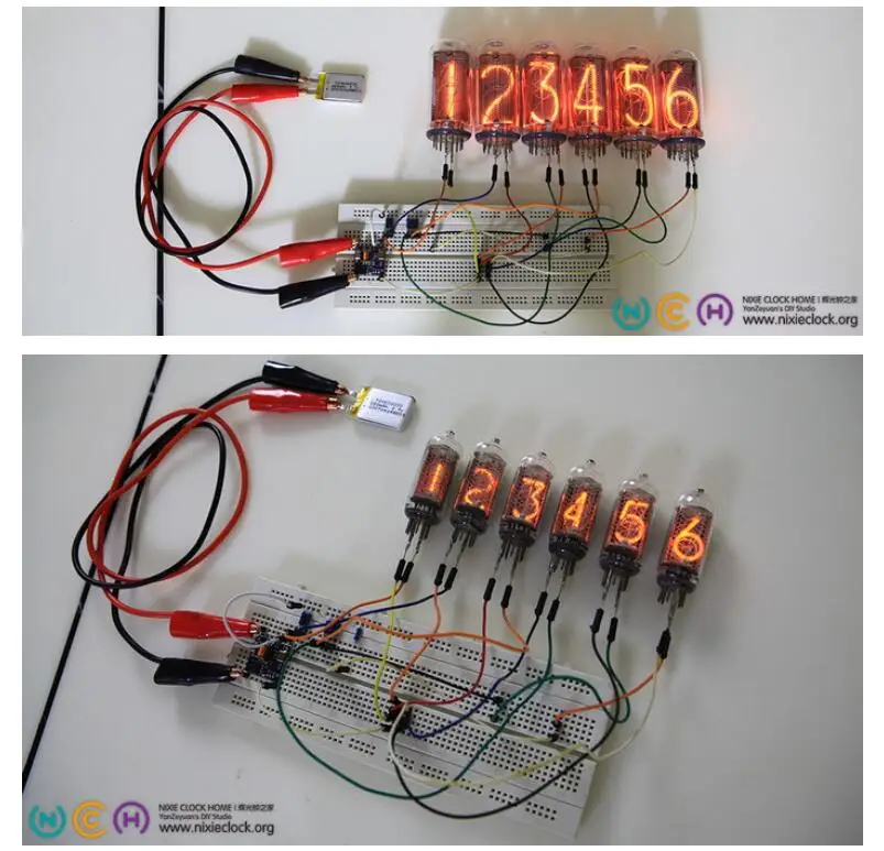 NCH8200HV модуль высокого напряжения DC мощность свечение трубки часы для Nixie трубы 2,5-15 в 3,7 в 12 В 3,2 в универсальный модуль платы