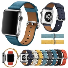 Genuine Leather Classic Buckle for Apple Watch Band Replacement Classic Buckle Watch Band for Apple Watch Bands 38mm And 42mm