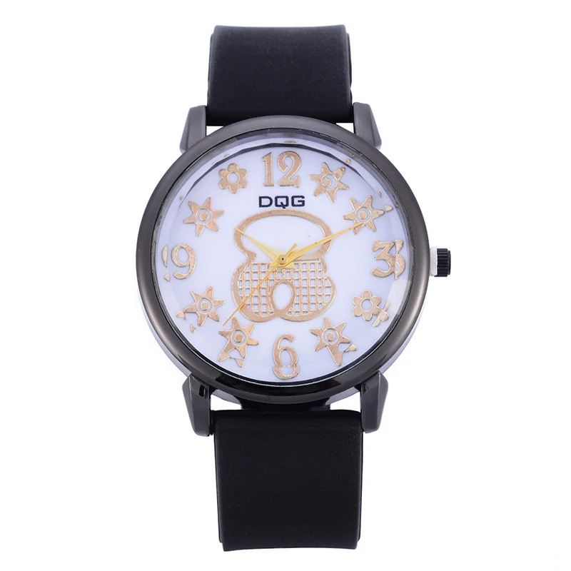 New Fashion Casual Women Quartz Watch Bear Watches Luxury Brand DQG Ladies Casual Dress Watch Clock reloj mujer kobiet zegarka - Color: 2