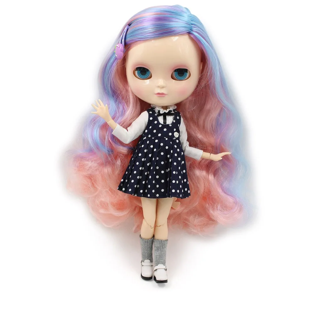 Fortune Days F&ampD New ICY Doll Same As Factory Blyth doll Nude Joint Colorful Hair Mixed Color Pink &amp Purple Blue | Игрушки и хобби