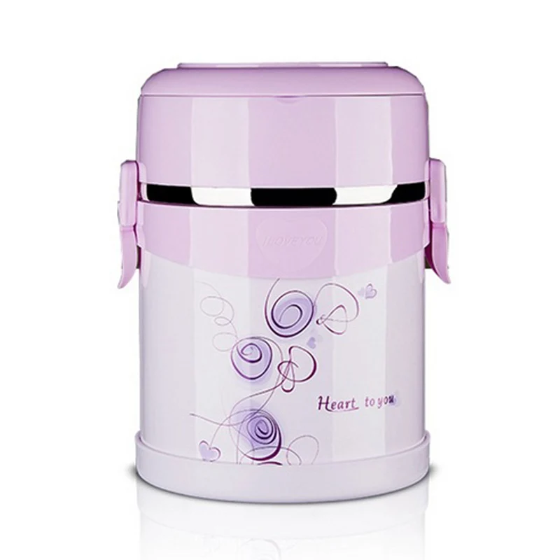 

2.2L 2.6L Large Insulated Stainless Steel Lunch Box Thermos Lunchbox Handle Portable Travel Bento Boxs Soup Food Container Sets