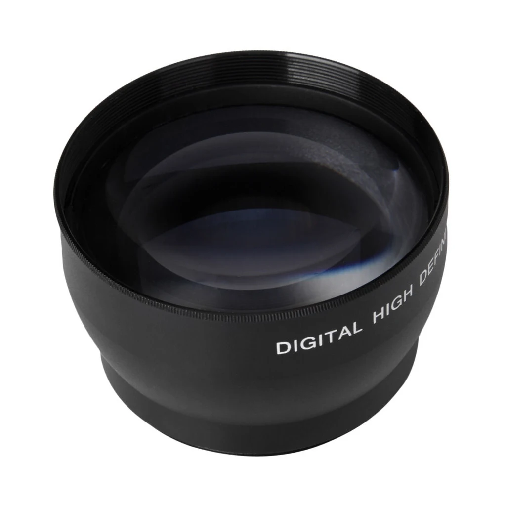 52 мм 2X Увеличение телеобъектив для Nikon AF S 18 55 200 объектив камеры|lens for nikon|telephoto lensfor