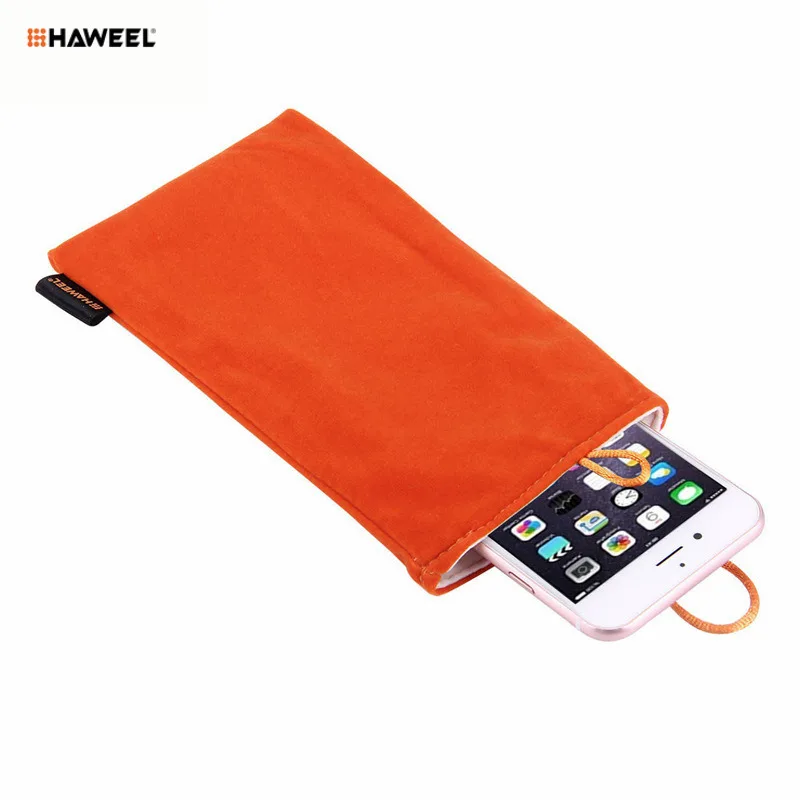 soft iphone pouch