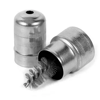 

80MM Car Battery Post Terminal Cleaner Dirt Corrosion Brush Hand Clean Tool Wheel Rims Tire Washing Brush Auto Car Care Cleaning