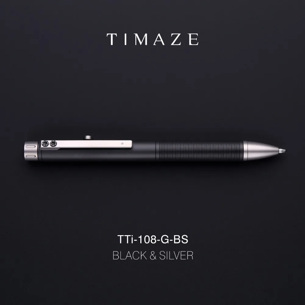 Новая повседневная Экипировка Титан Болт действие PenMini Функция ручка G2 пополнения керамическая головка Стекло выключатель