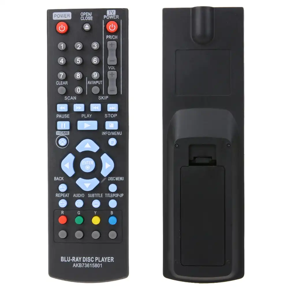 Replacement Remote Control For LG AKB-73615801 BLU-RAY DISC Player for LG  BP125