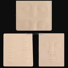 3 шт. Профессиональный Макияж для бровей Средства ухода за губами Уход за кожей лица бровей кожа Средства ухода за губами 3D практика кожи