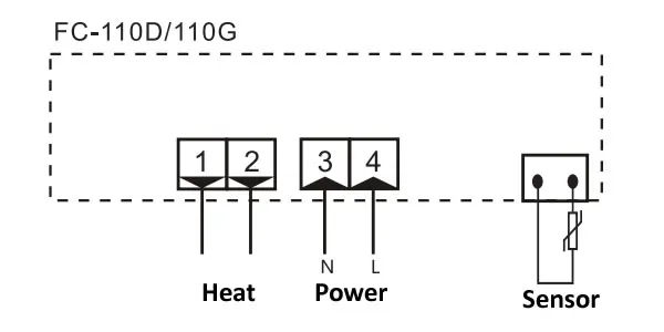 FC-110DG Wiring Diagram