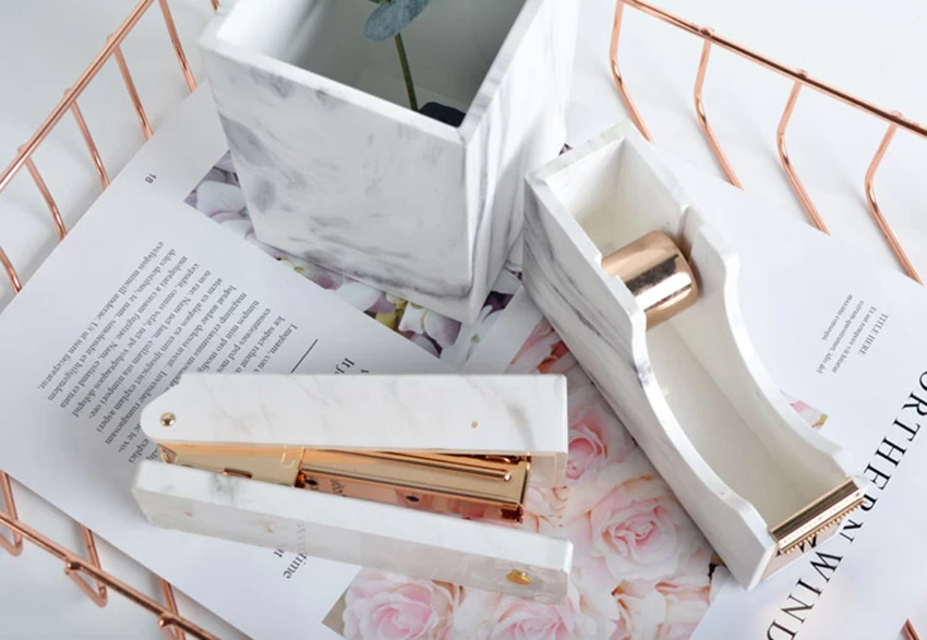 Conjunto artigos papelaria
