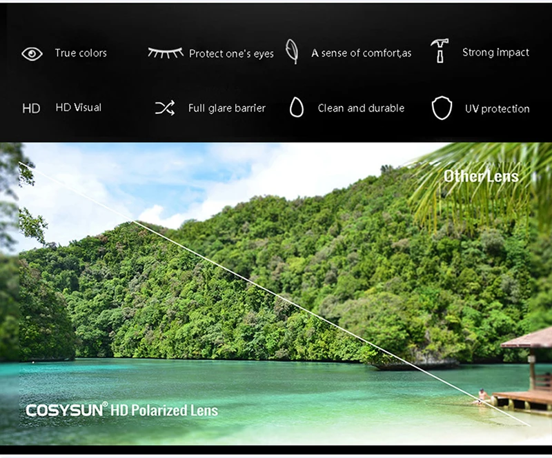 COSYSUN, фирменный дизайн, винтажные, алюминиево-магниевые солнцезащитные очки, мужские, поляризационные, для вождения, очки для мужчин, UV400, очки CS0575
