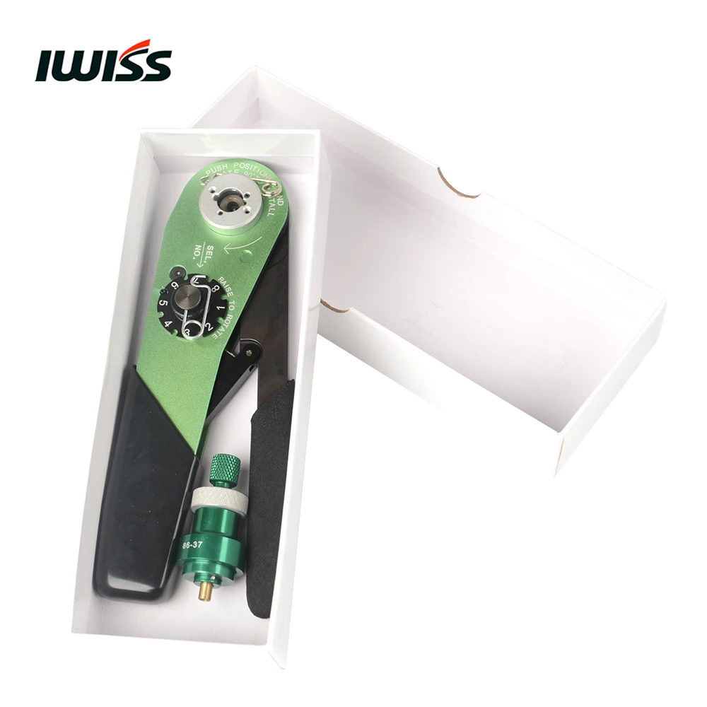 IWISS тяжелых Соединительный обжимной инструмент W7 M22520/7 01 с 86 37 Регулируемая