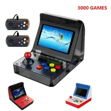 Ретро игровой автомат 4,3 дюймов экран Портативный игровой плеер встроенный 3000+ классические игры портативный мини-видео консоль для лучшего подарка