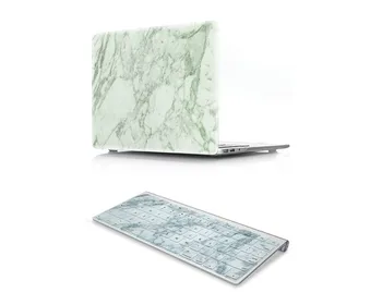 

XSKN Marble Stone Plastic Hard Case For MacBook Air Pro 12 13 15 New Retina 13 15 Notebook Protective Shell w/wt Keyboard Skin
