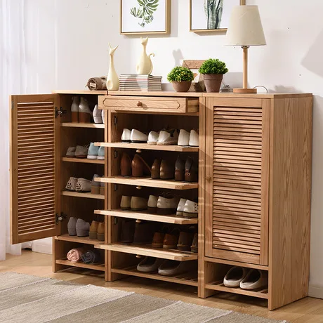 us $1709.99 10% off|shoe cabinets shoe rack home furniture solid wood shoes  organizers chaussure rangement schoenen rek kast organizer shoe storage-in