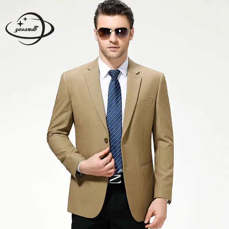 YAUAMDB men blazers 2018 spring autumn size S 3XL male suit jackets ...
