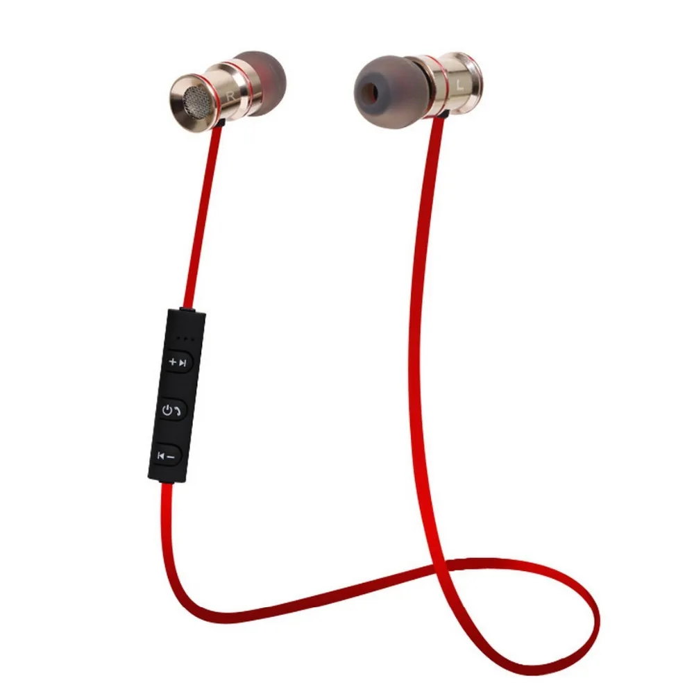 4.1 Bluetooth Stereo Wireless Headset Kopfhörer Earbud für iPhone Samsung