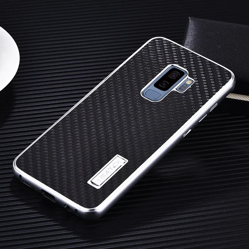 Роскошный брендовый чехол для Samsung Galaxy S9 S8 Plus S7 Edge Алюминиевый металлический