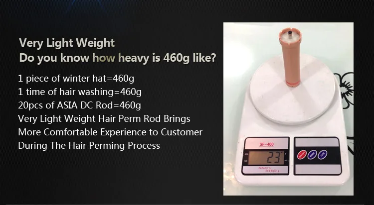 2017 Горячая продажа волос Пермь ролик стержень завивка DC материал